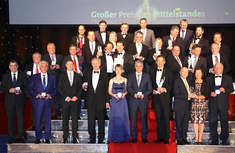 Beim „Großen Preis des Mittelstandes“ zeichnete die Oskar-Patzelt-Stiftung innovative, wirtschaftlich überzeugende Unternehmen aus, die sich zudem sozial engagieren. (Foto: Boris Löffert)